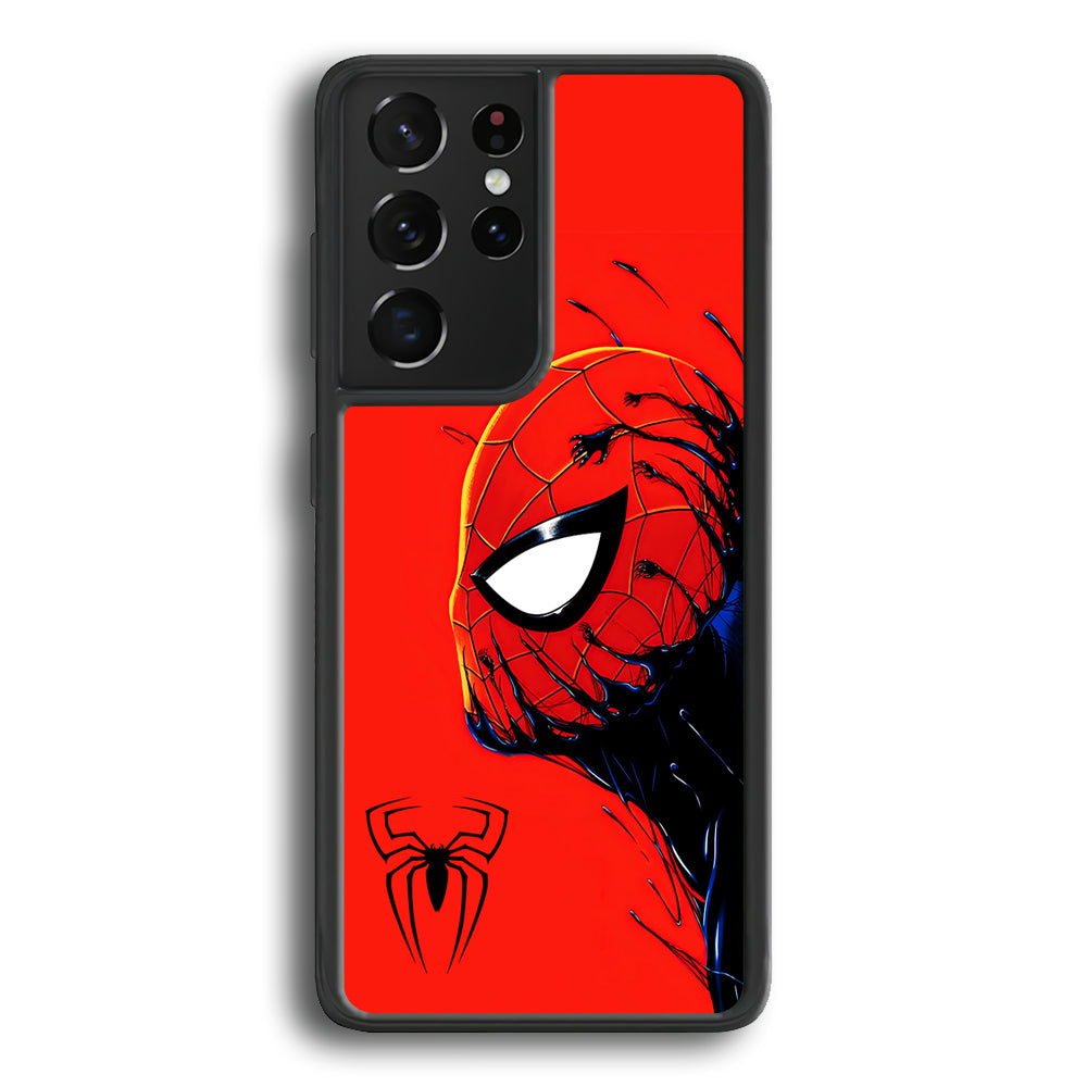 Spiderman Symbiote Mode Fusion Samsung Galaxy S21 Ultra Case - Ezzystore