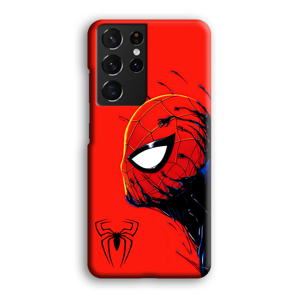 Spiderman Symbiote Mode Fusion Samsung Galaxy S21 Ultra Case