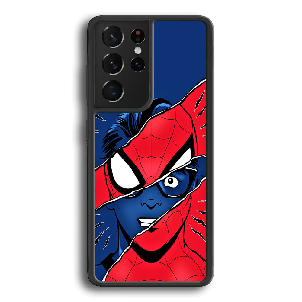 Spiderman Transformation Samsung Galaxy S23 Ultra Case - Ezzystore