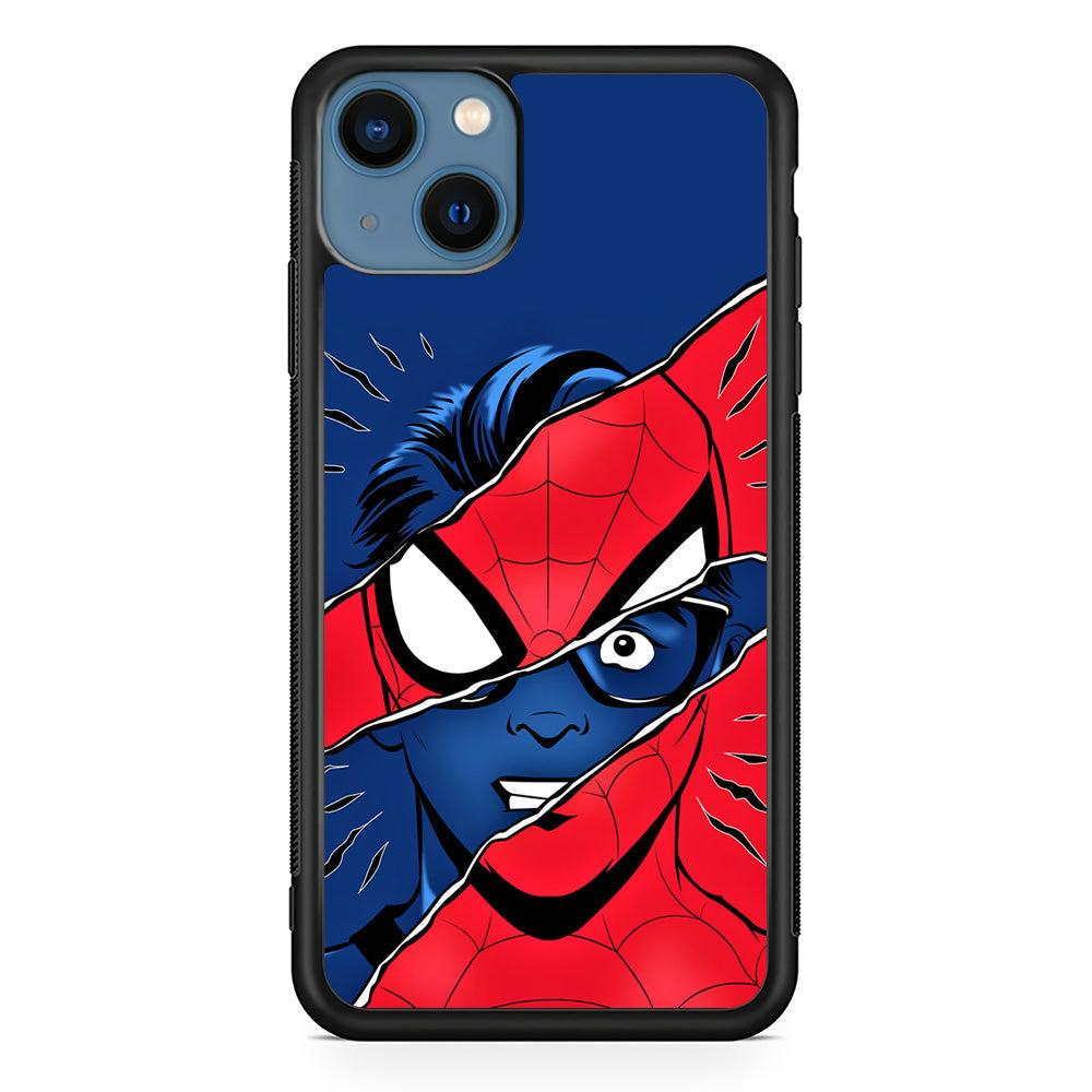 Spiderman Transformation iPhone 14 Plus Case