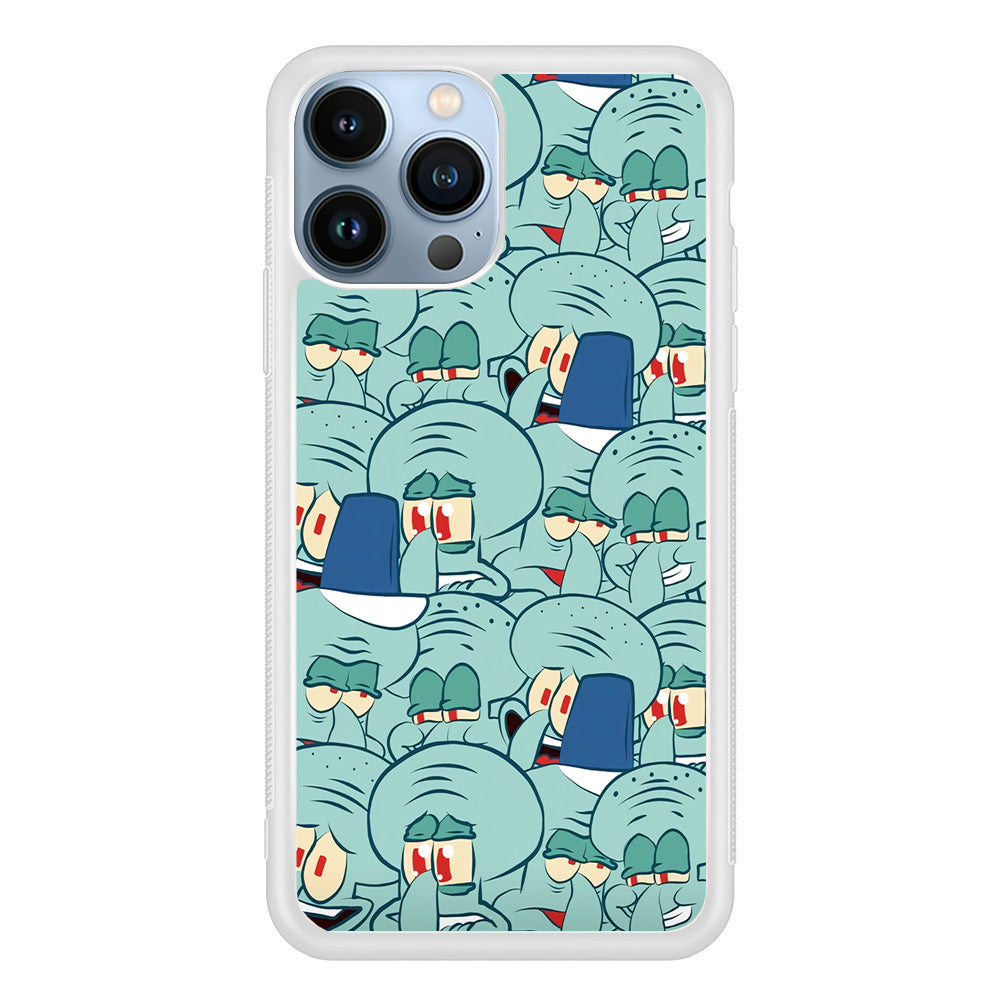 Squidward Expression iPhone 14 Pro Max Case