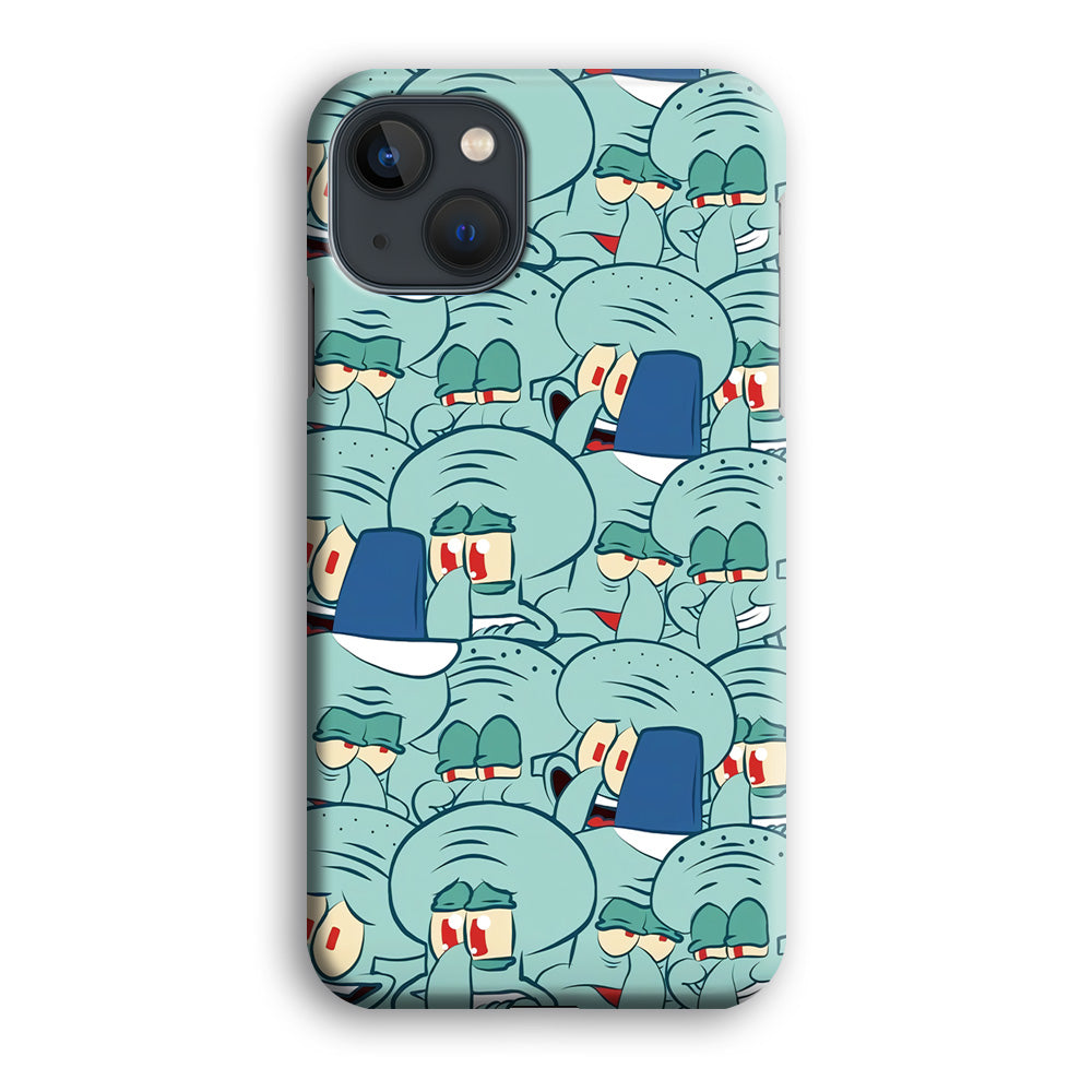 Squidward Expression iPhone 14 Plus Case