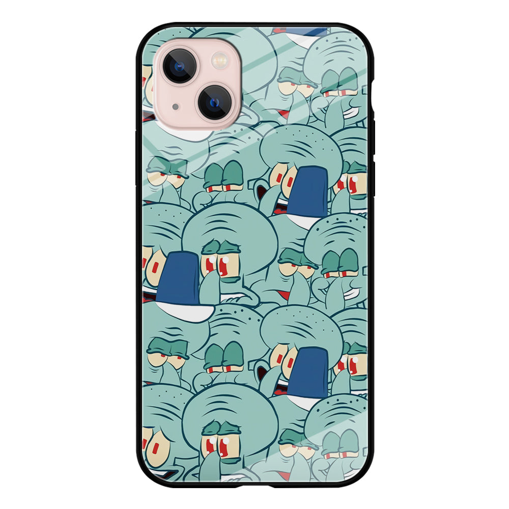 Squidward Expression iPhone 15 Plus Case