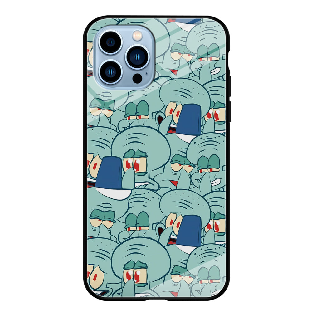 Squidward Expression iPhone 14 Pro Max Case