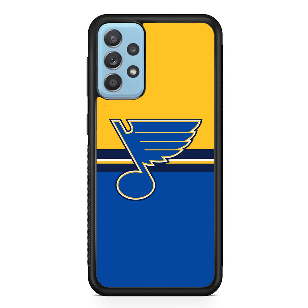 St Louis Blues Pride Emblem Samsung Galaxy A52 Case