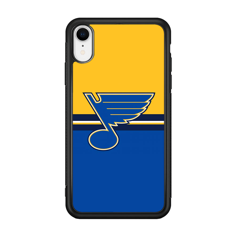 St Louis Blues Pride Emblem iPhone XR Case