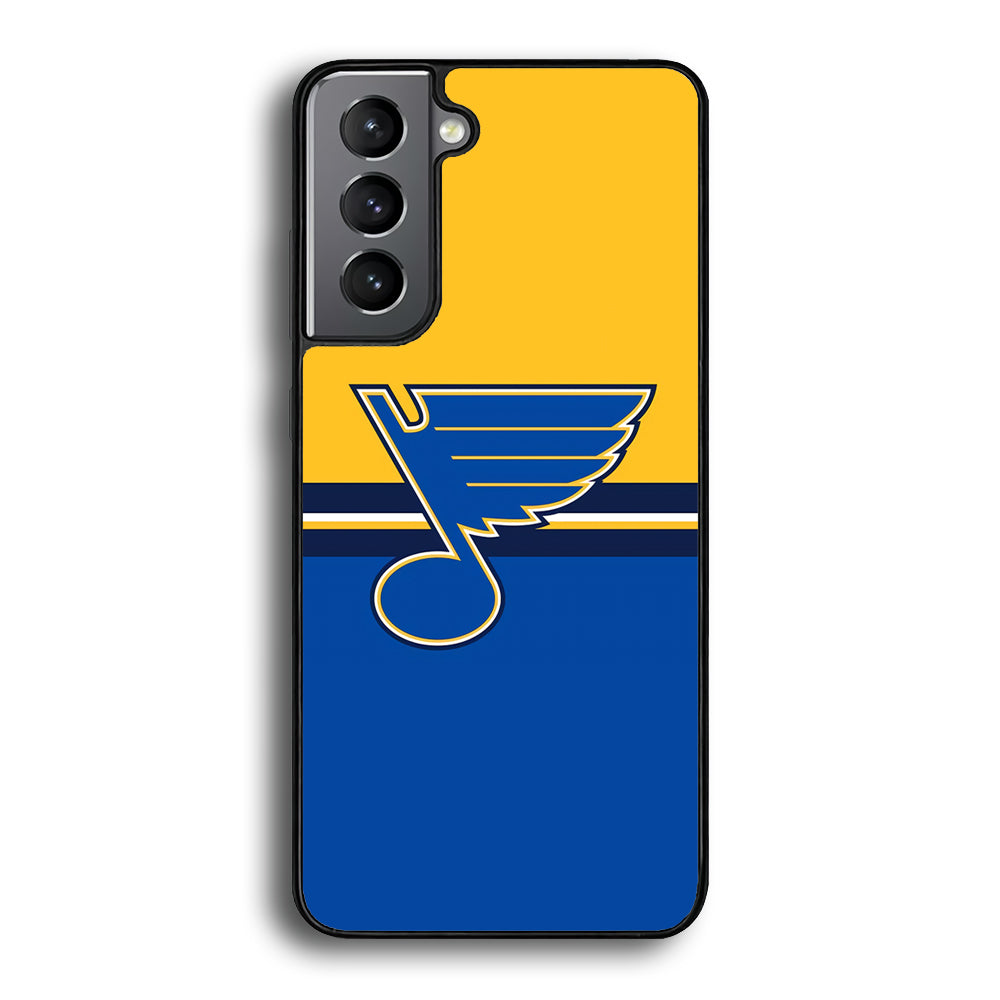 St Louis Blues Pride Emblem Samsung Galaxy S21 Case