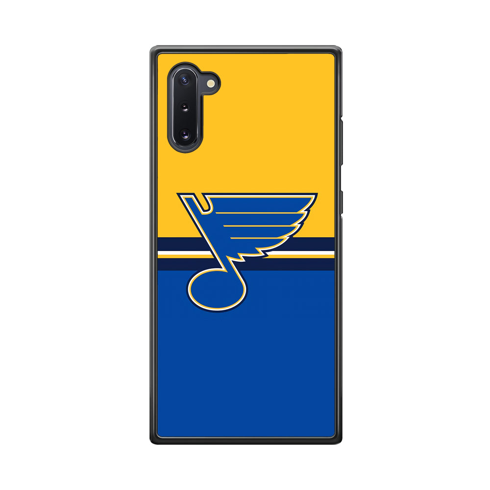 St Louis Blues Pride Emblem Samsung Galaxy Note 10 Case