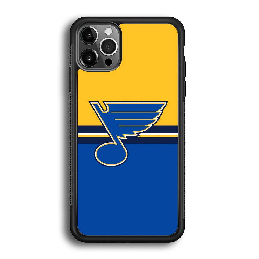 St Louis Blues Pride Emblem iPhone 12 Pro Case
