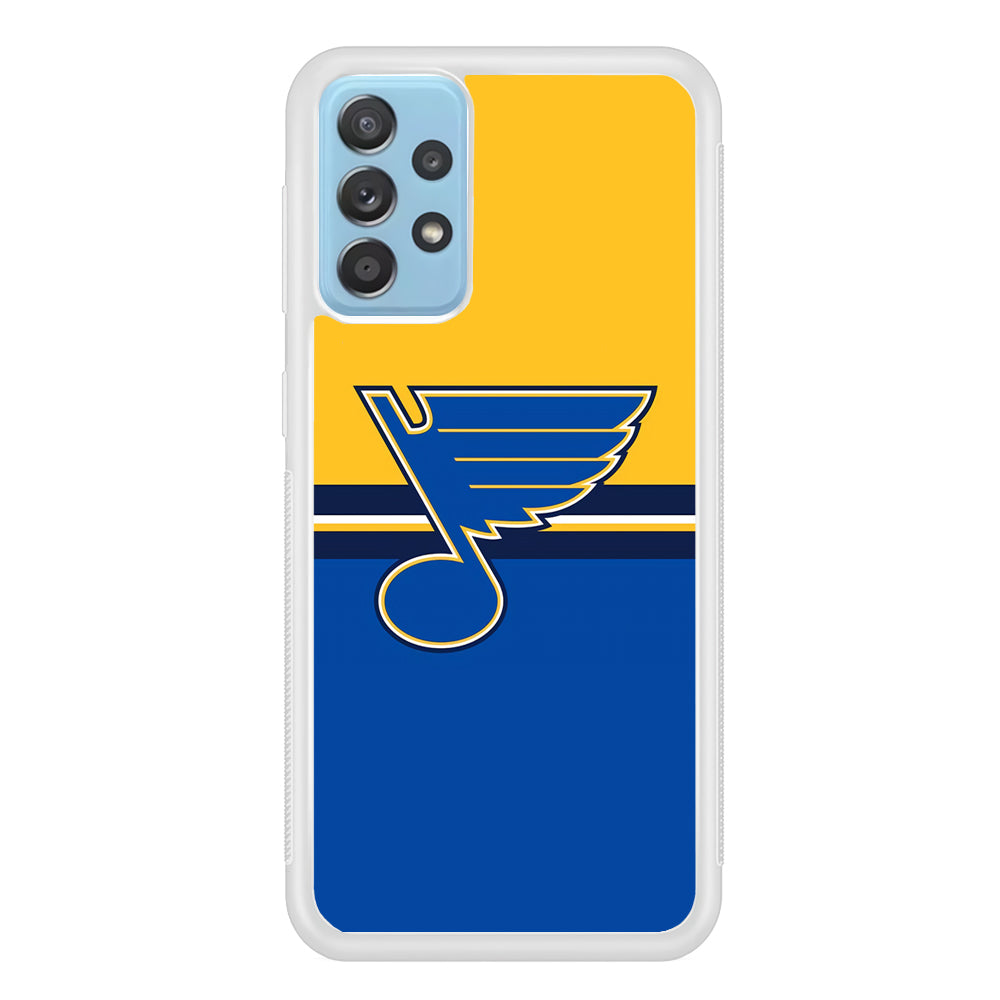 St Louis Blues Pride Emblem Samsung Galaxy A52 Case