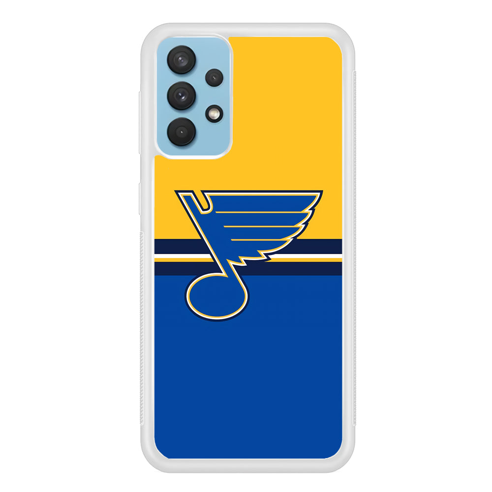 St Louis Blues Pride Emblem Samsung Galaxy A32 Case