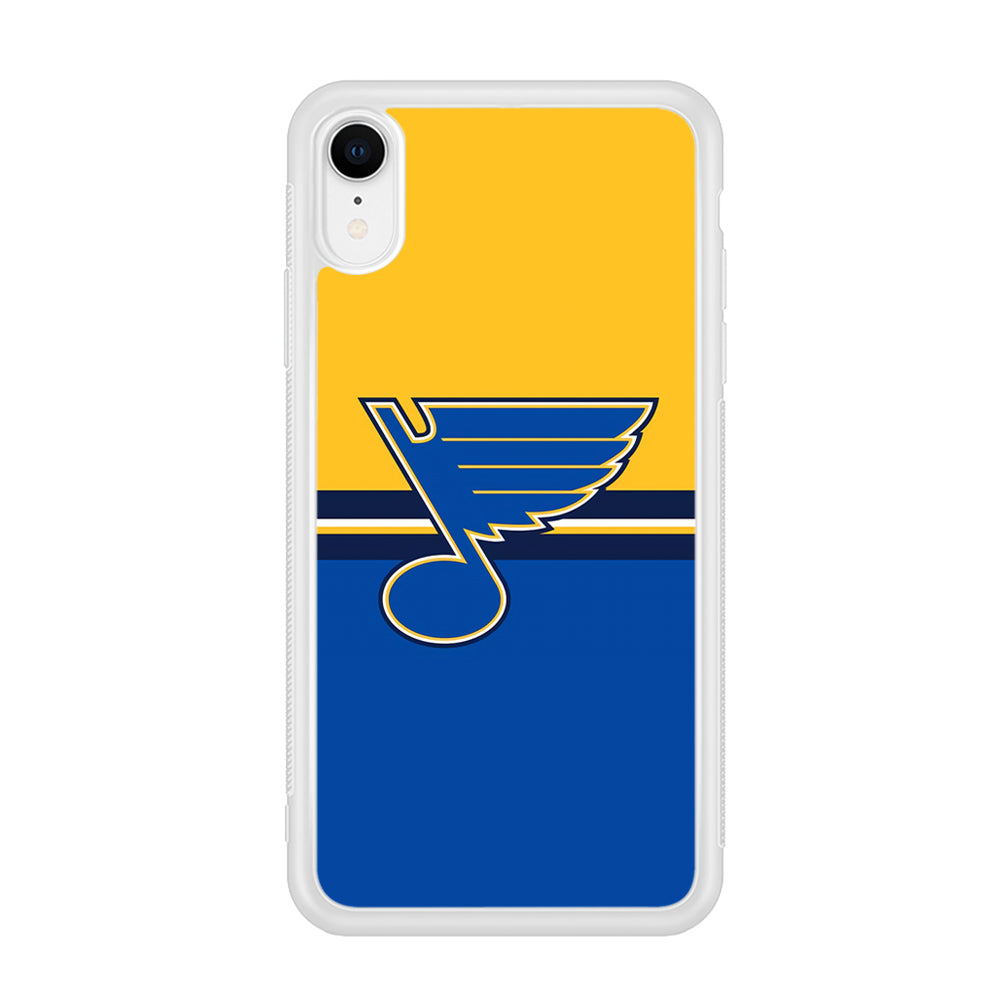 St Louis Blues Pride Emblem iPhone XR Case