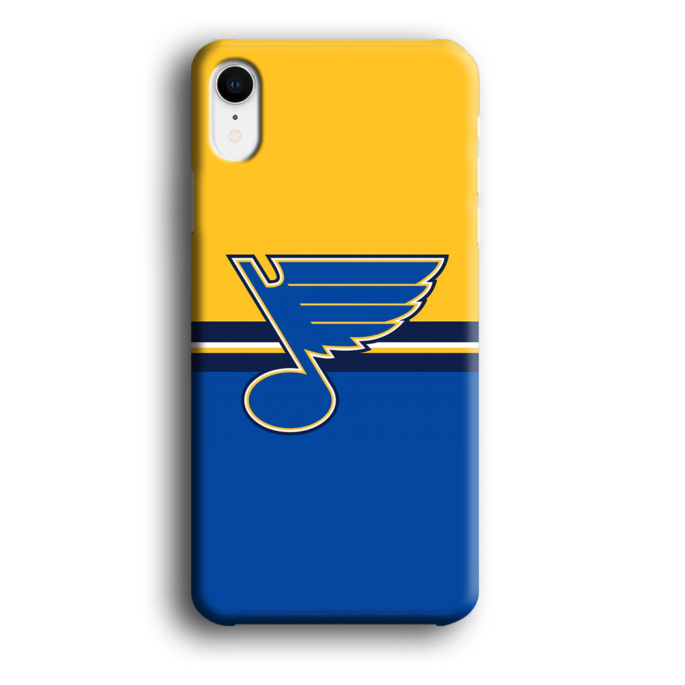 St Louis Blues Pride Emblem iPhone XR Case