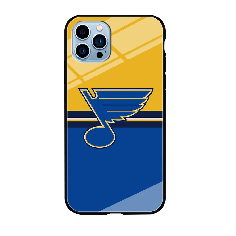 St Louis Blues Pride Emblem iPhone 12 Pro Case
