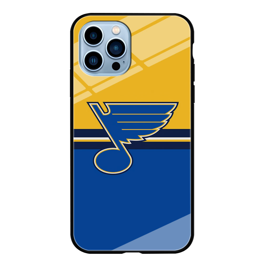 St Louis Blues Pride Emblem iPhone 14 Pro Case
