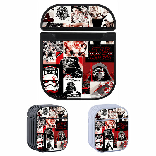 Starwars Collage Of Aestheic Hard Plastic Case Cover For Apple Airpods
