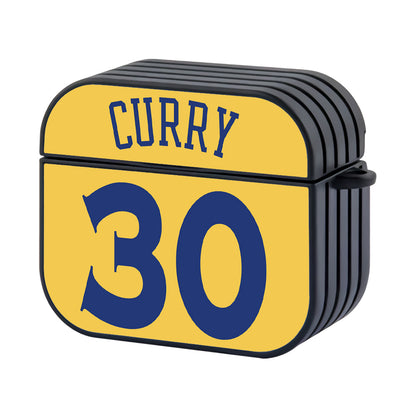 Stephen Curry Back Number Hard Plastic Case Cover For Apple Airpods 3