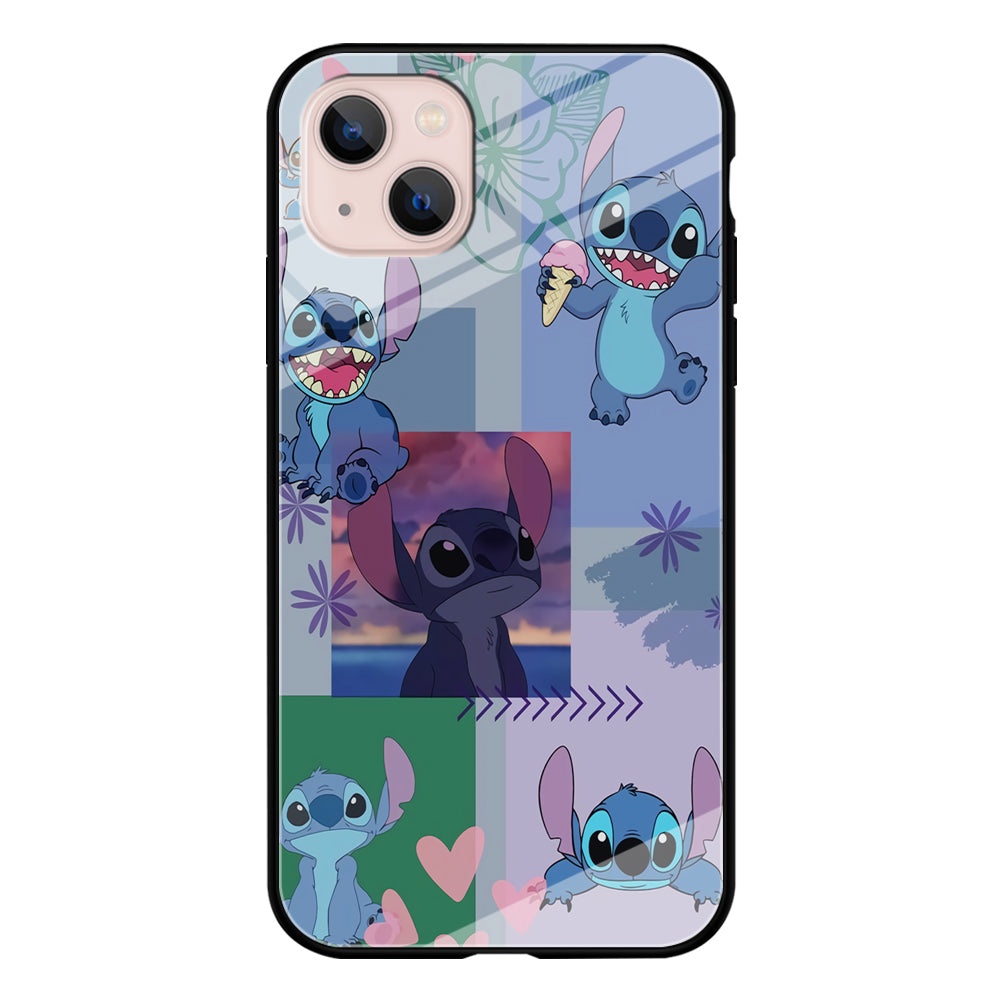 Stitch Collage Aesthetic iPhone 14 Plus Case