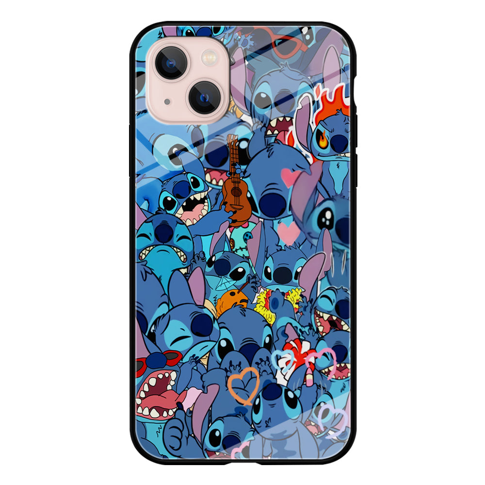 Stitch Cute Expression iPhone 14 Case