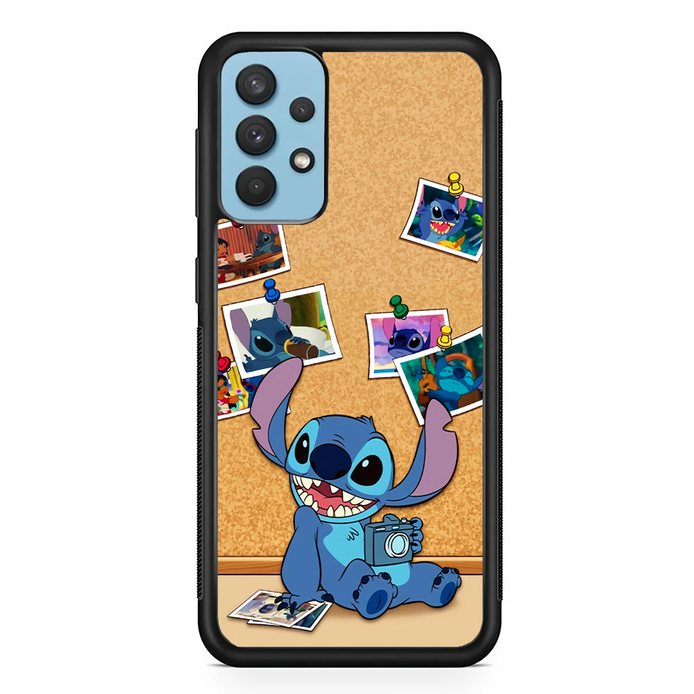 Stitch Photographer Job Samsung Galaxy A32 Case