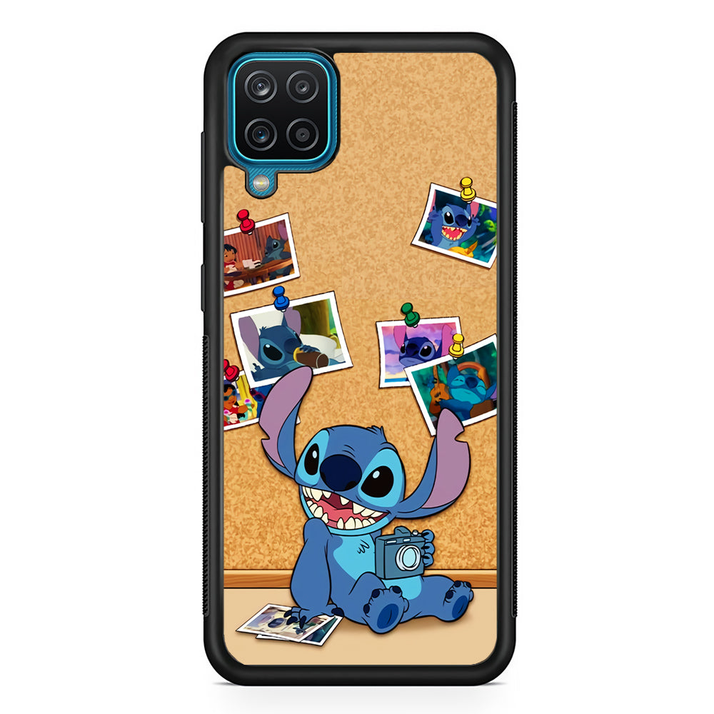 Stitch Photographer Job Samsung Galaxy A12 Case