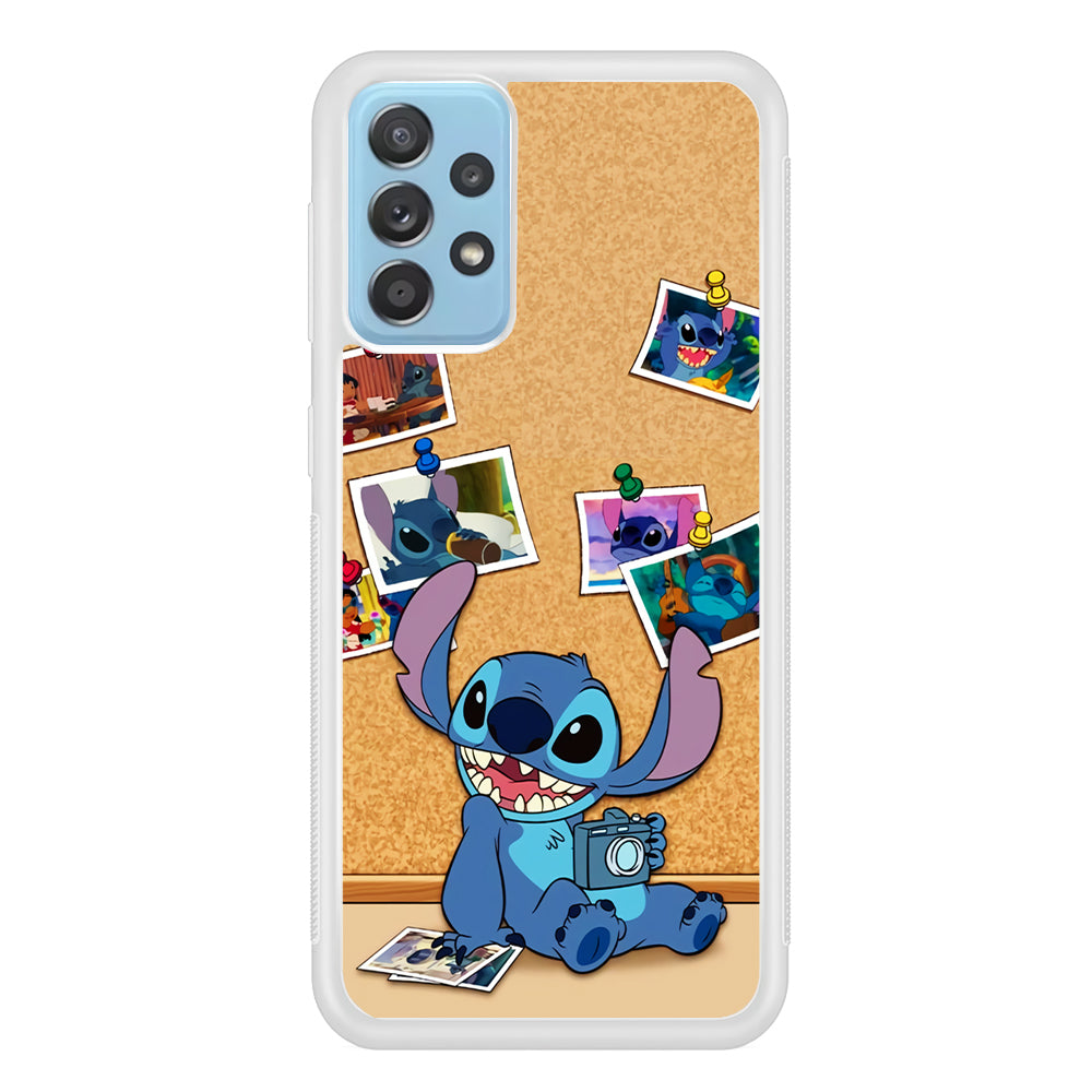 Stitch Photographer Job Samsung Galaxy A52 Case