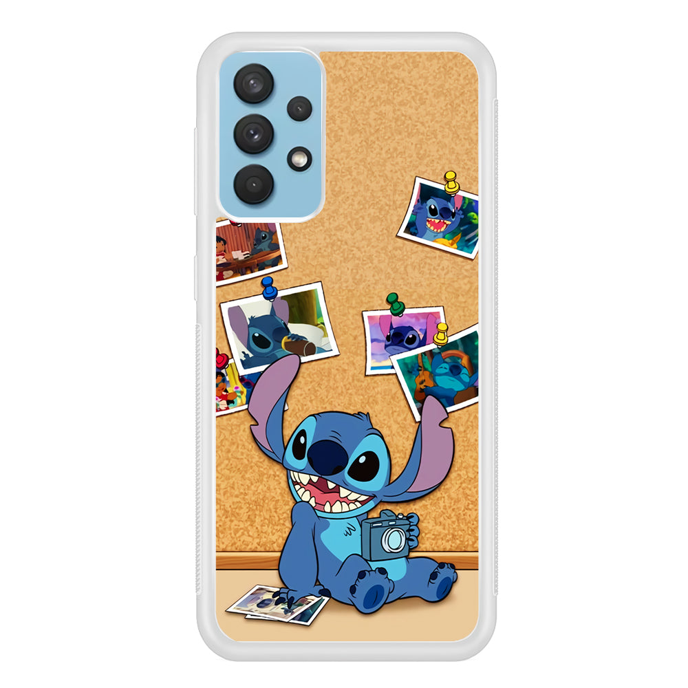 Stitch Photographer Job Samsung Galaxy A32 Case