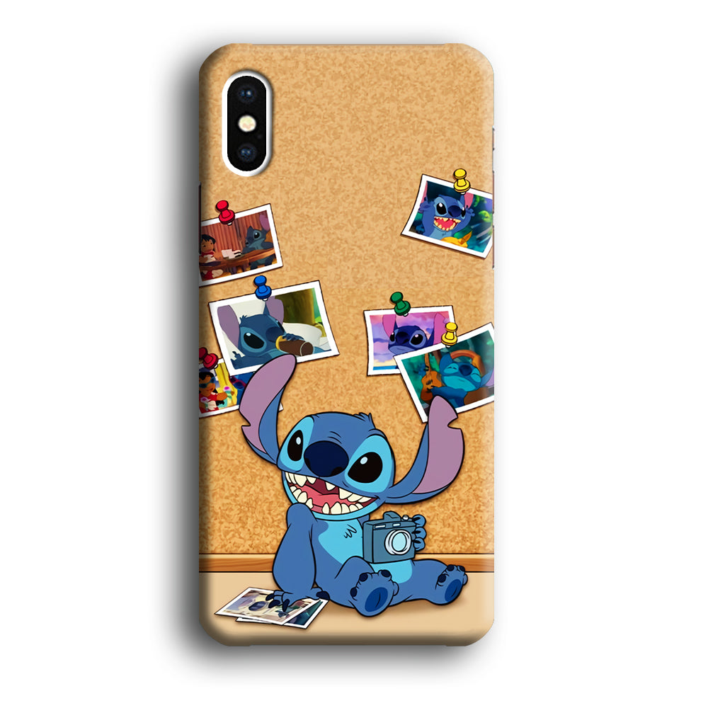 Stitch Photographer Job iPhone X Case