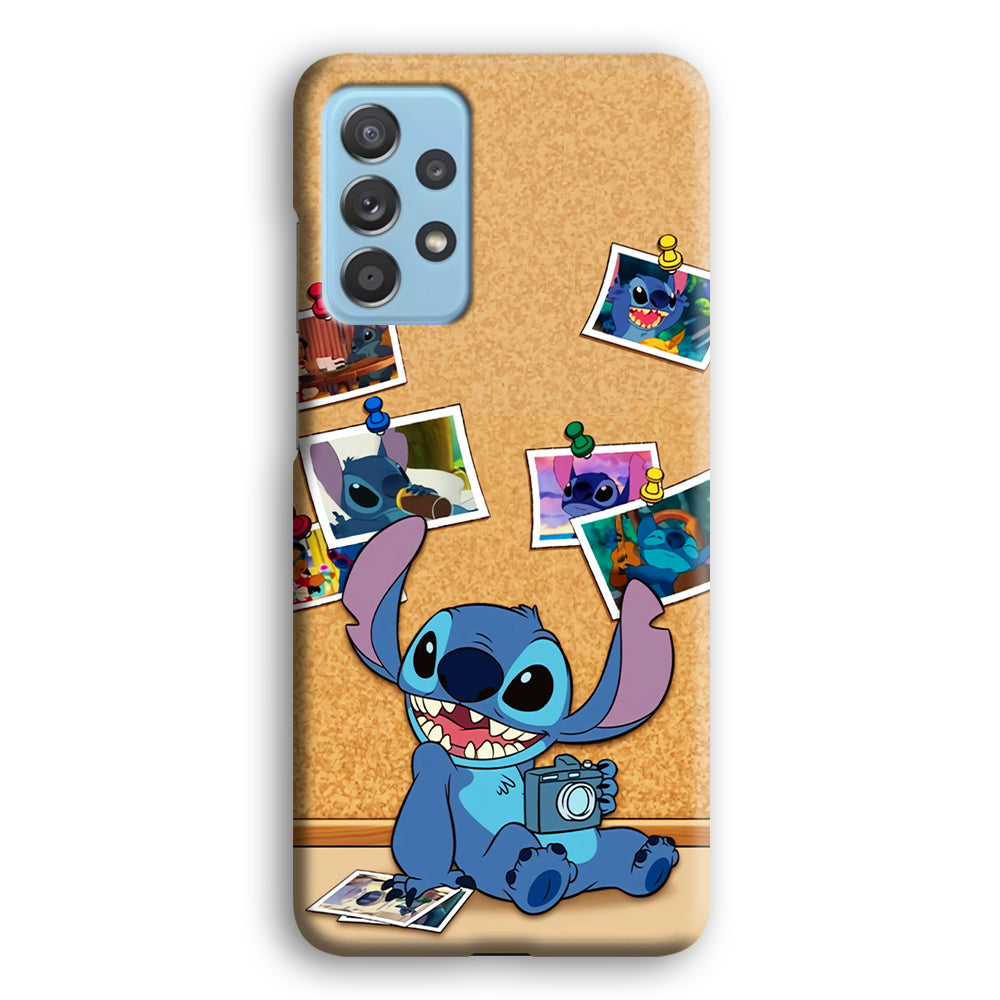 Stitch Photographer Job Samsung Galaxy A52 Case