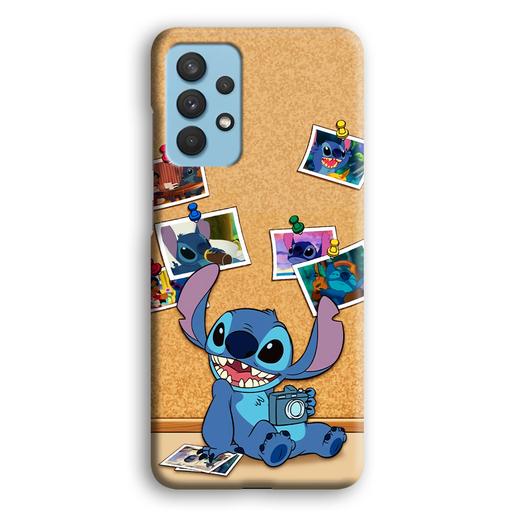 Stitch Photographer Job Samsung Galaxy A32 Case