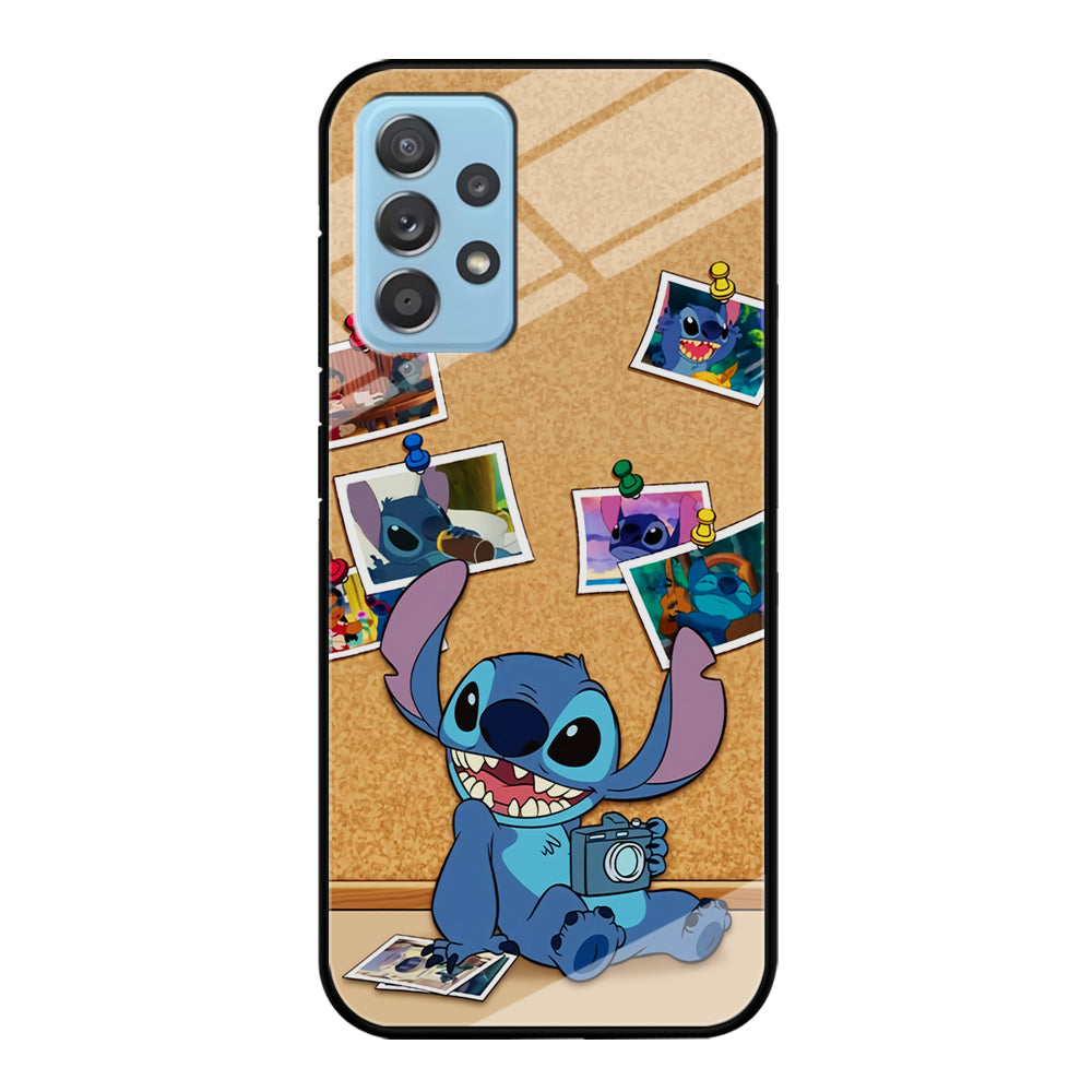 Stitch Photographer Job Samsung Galaxy A52 Case