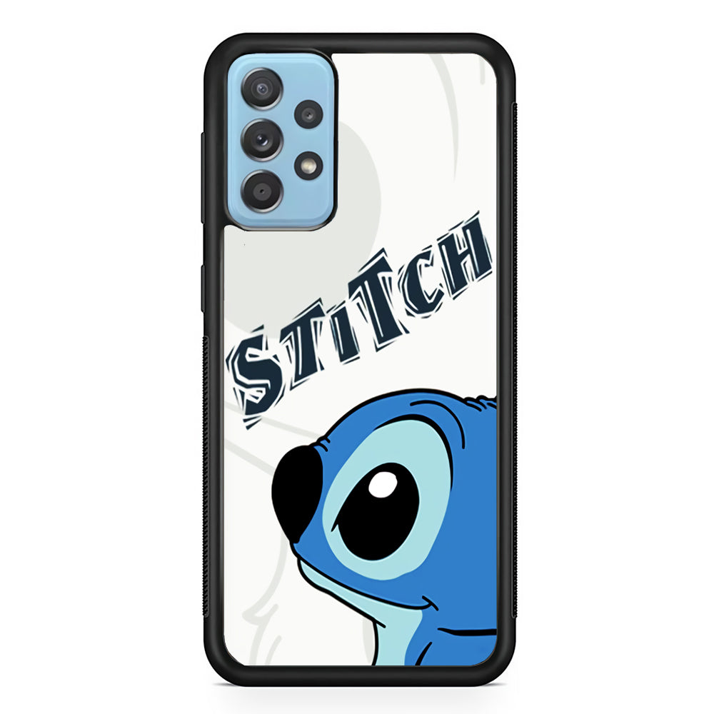 Stitch Smiling Face Samsung Galaxy A52 Case
