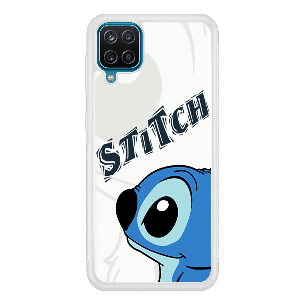 Stitch Smiling Face Samsung Galaxy A12 Case