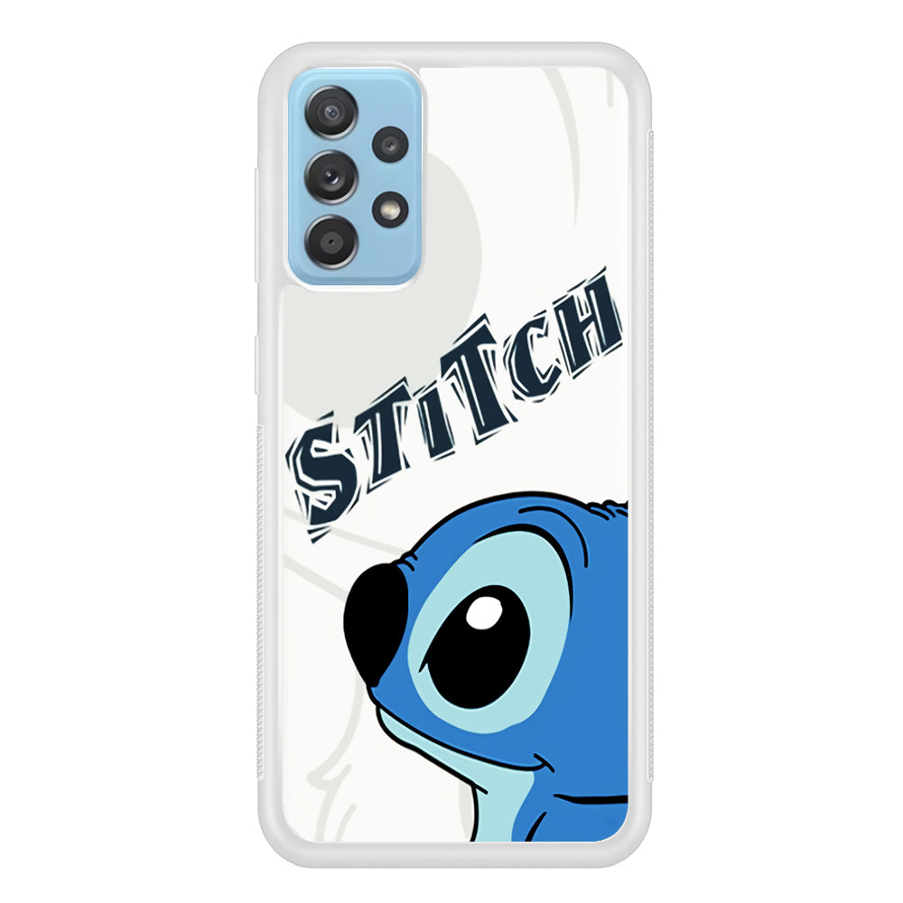Stitch Smiling Face Samsung Galaxy A52 Case
