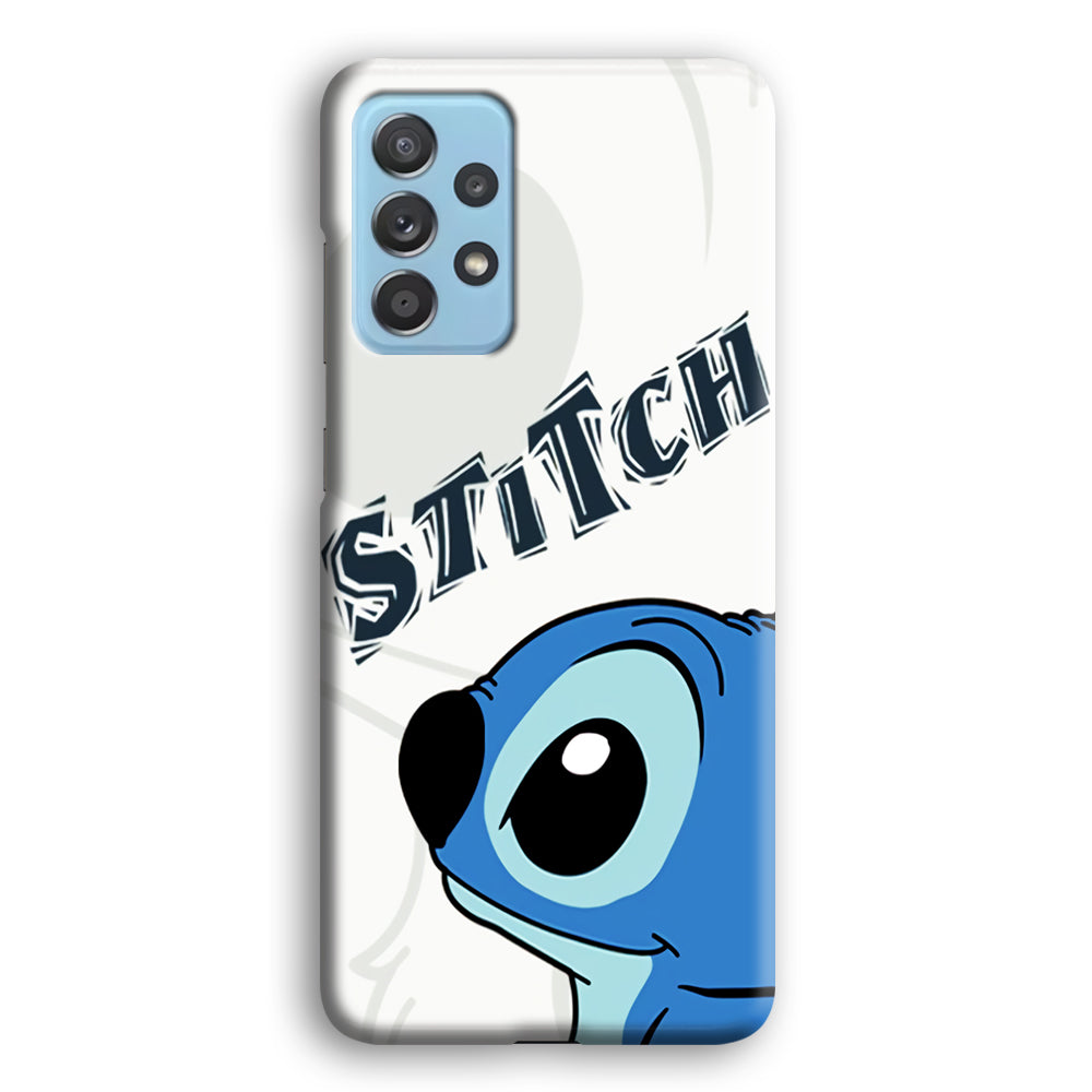 Stitch Smiling Face Samsung Galaxy A52 Case