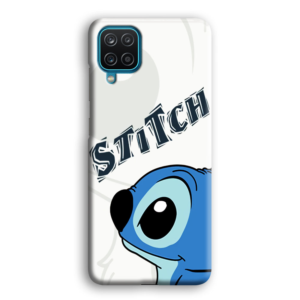 Stitch Smiling Face Samsung Galaxy A12 Case