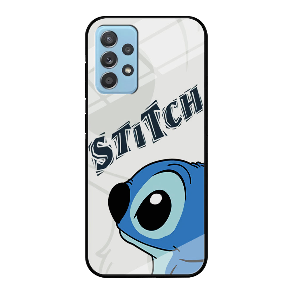 Stitch Smiling Face Samsung Galaxy A52 Case