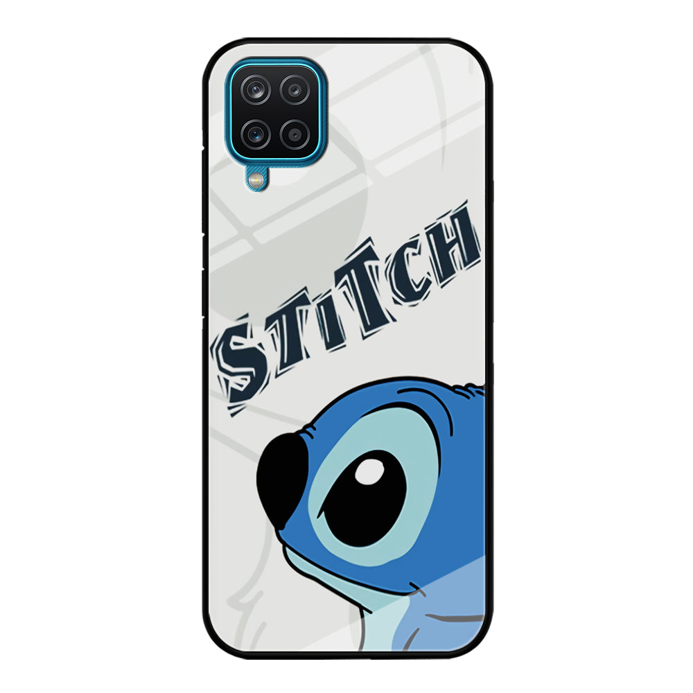 Stitch Smiling Face Samsung Galaxy A12 Case