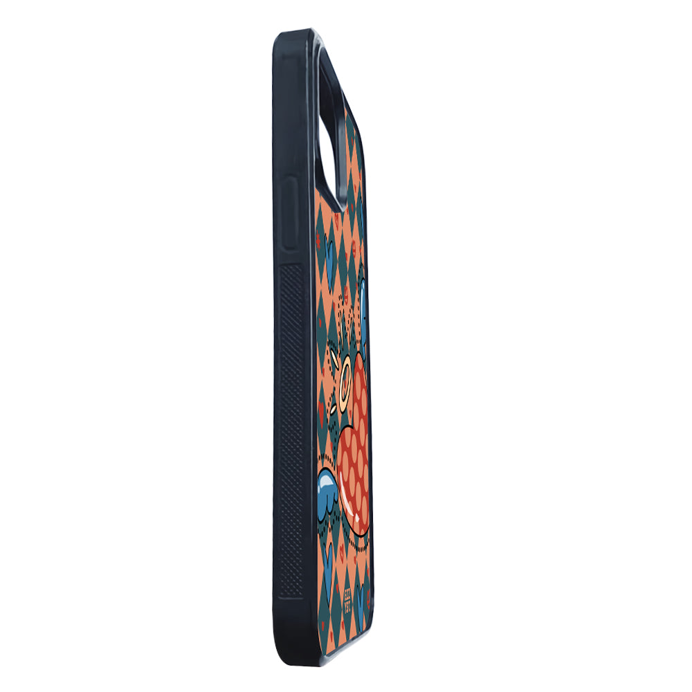 Style in Love Flowery Heart Magsafe iPhone Case