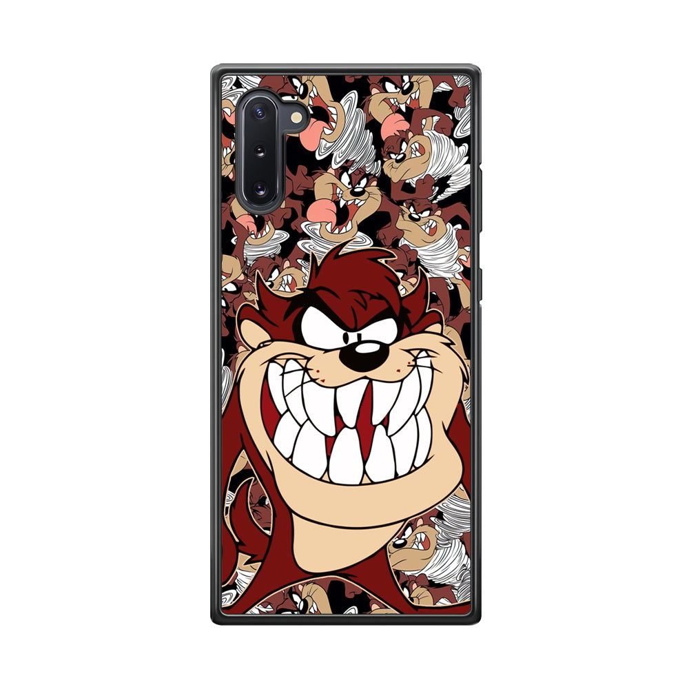 Tasmanian Devil Looney Tunes Angry Style Samsung Galaxy Note 10 Case