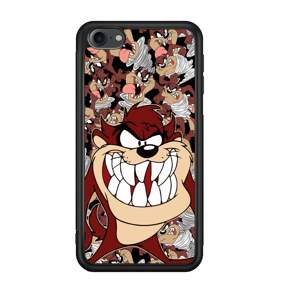 Tasmanian Devil Looney Tunes Angry Style iPod Touch 6 Case - Ezzystore