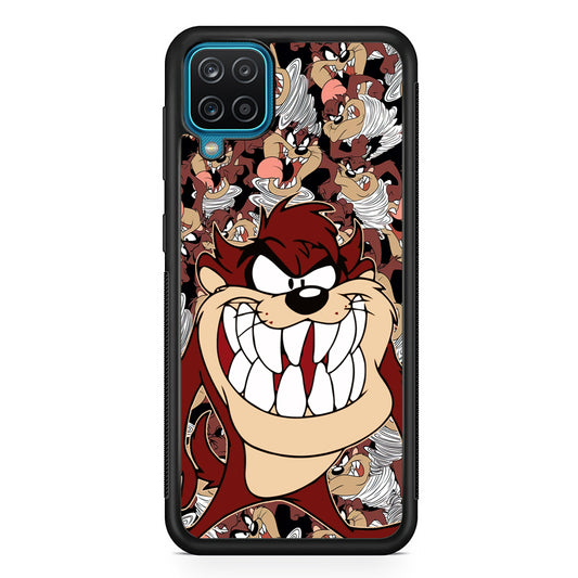 Tasmanian Devil Looney Tunes Angry Style Samsung Galaxy A12 Case