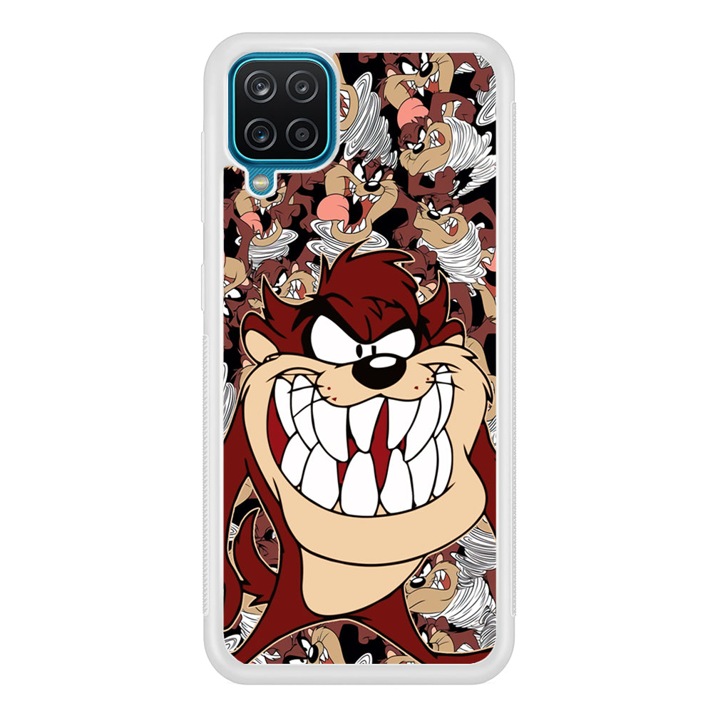 Tasmanian Devil Looney Tunes Angry Style Samsung Galaxy A12 Case