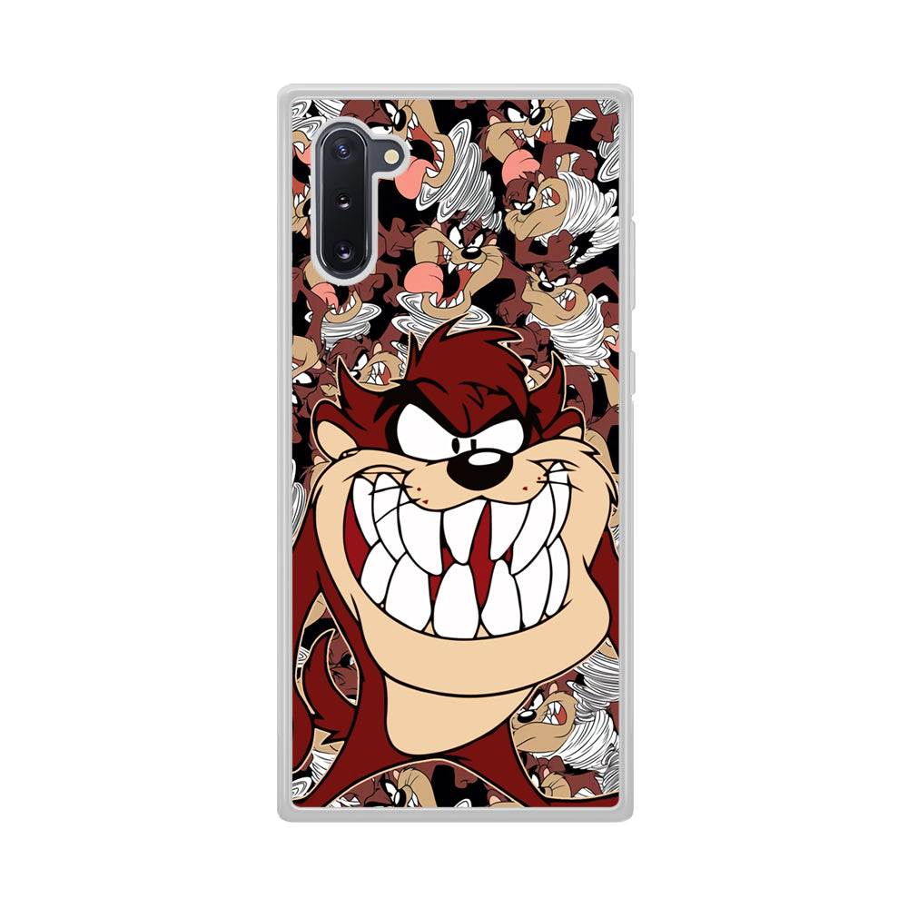 Tasmanian Devil Looney Tunes Angry Style Samsung Galaxy Note 10 Case