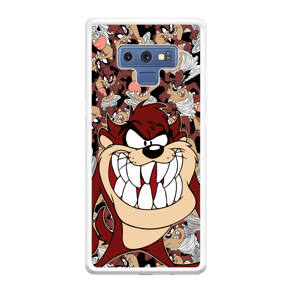 Tasmanian Devil Looney Tunes Angry Style Samsung Galaxy Note 9 Case
