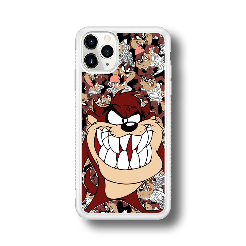 Tasmanian Devil Looney Tunes Angry Style iPhone 11 Pro Max Case