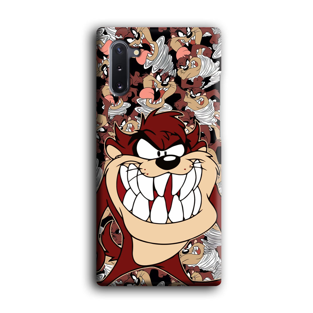 Tasmanian Devil Looney Tunes Angry Style Samsung Galaxy Note 10 Case