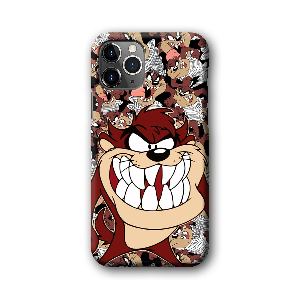 Tasmanian Devil Looney Tunes Angry Style iPhone 11 Pro Max Case