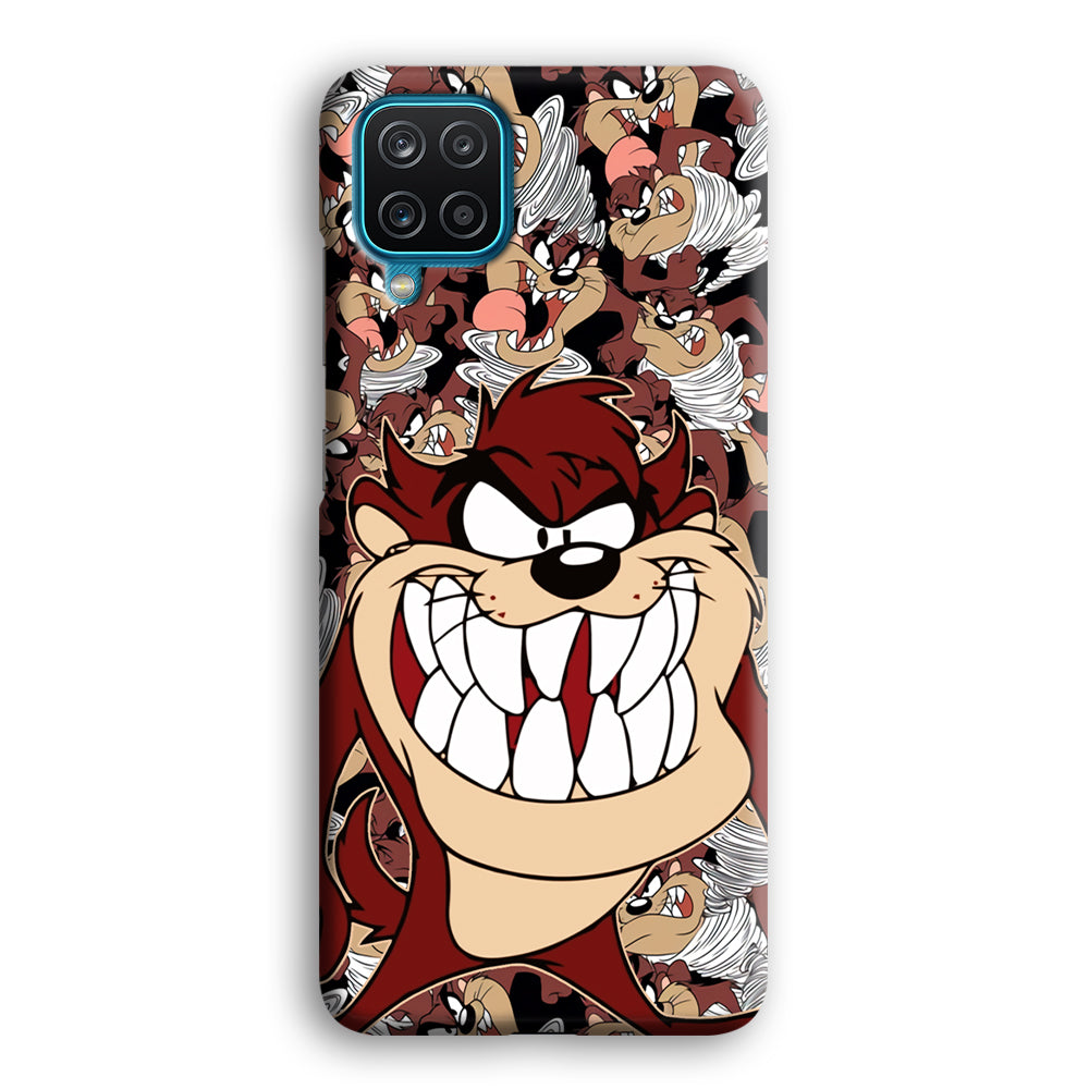 Tasmanian Devil Looney Tunes Angry Style Samsung Galaxy A12 Case