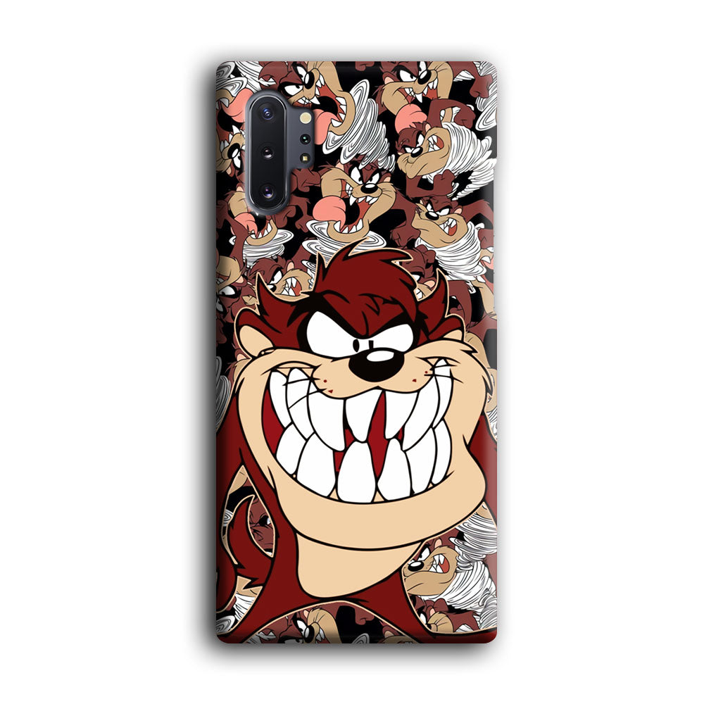 Tasmanian Devil Looney Tunes Angry Style Samsung Galaxy Note 10 Plus Case